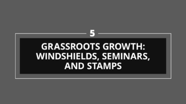 The Founders' Series, Episode 5 | Grassroots Growth: Windshields, Seminars, and Stamps