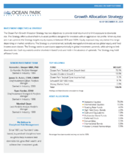 Q1 2025 Growth Allocation Strategy Fact Sheet