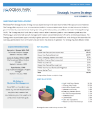 Q1 2025 Strategic Income Strategy Fact Sheet