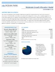 Q1 2025 Moderate Growth Allocation Model Fact Sheet