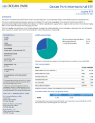 Ocean Park International ETF (DUKX) - Fact Sheet (Q4 2024) Thumbnail