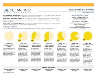 Ocean Park ETF Models – Fact Sheet