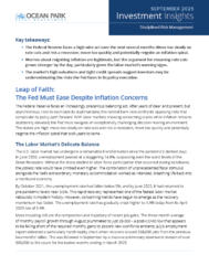 1st page of the September 2025 edition of Ocean Park Investment Insights