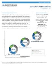 Q3 2025 PT Blend Series Fact Sheet